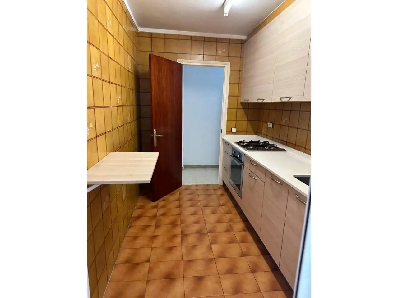 Cocina de Piso de alquiler en La Garriga con Aire acondicionado y Balcón