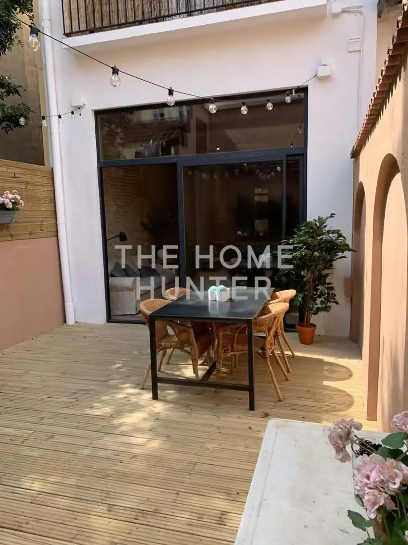 Terrasse von Wohnung zum Verkauf in Barcelona mit Heizung, Privatgarten und Terrasse