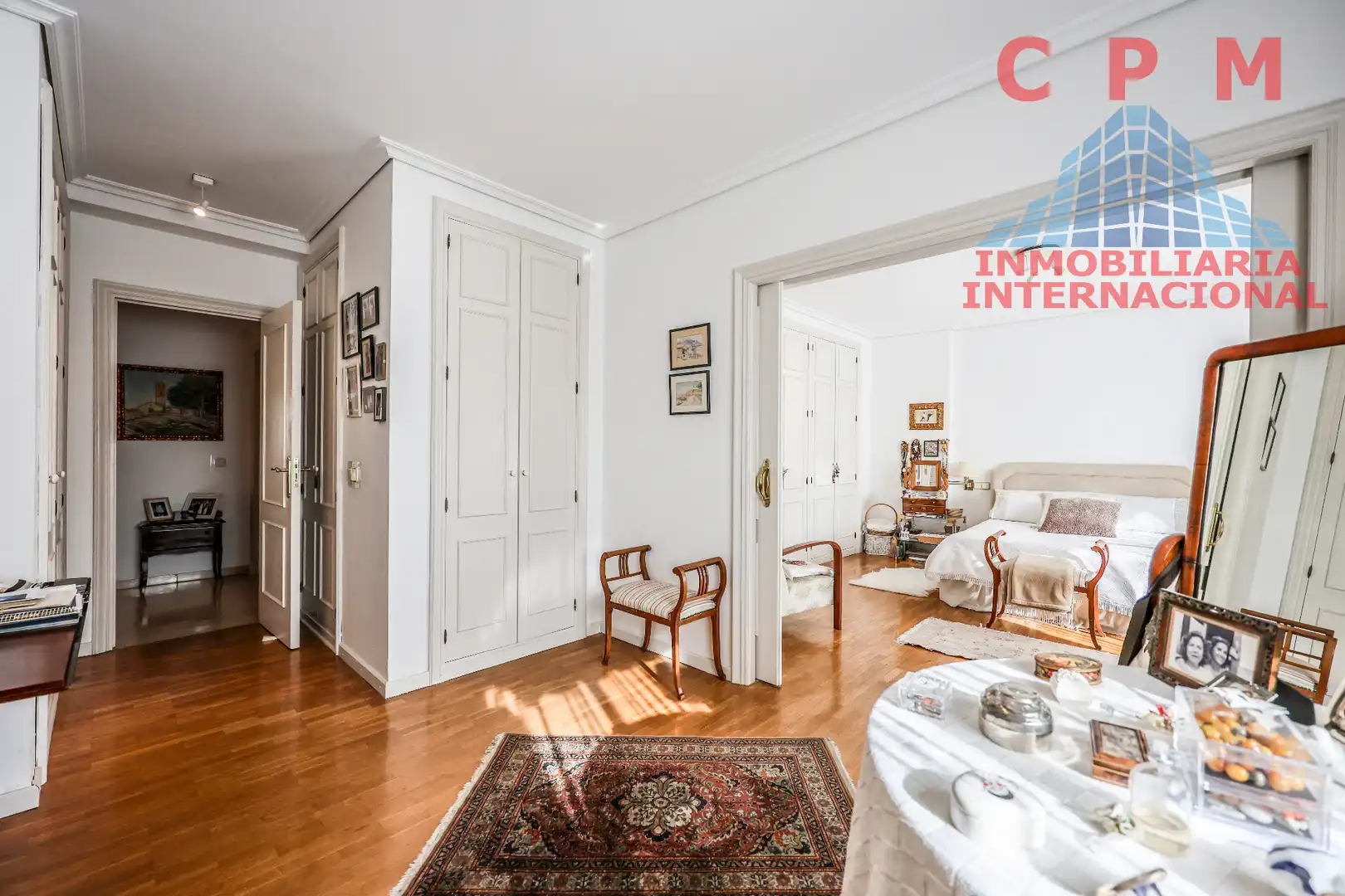 Sala de estar de Casa o chalet en venta en Madrid con Aire acondicionado, Calefacción y Parquet