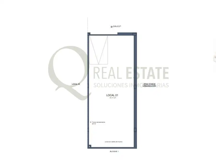 Exterior view of Commercial properties for sale in Alicante / Alacant  with Air Conditioner