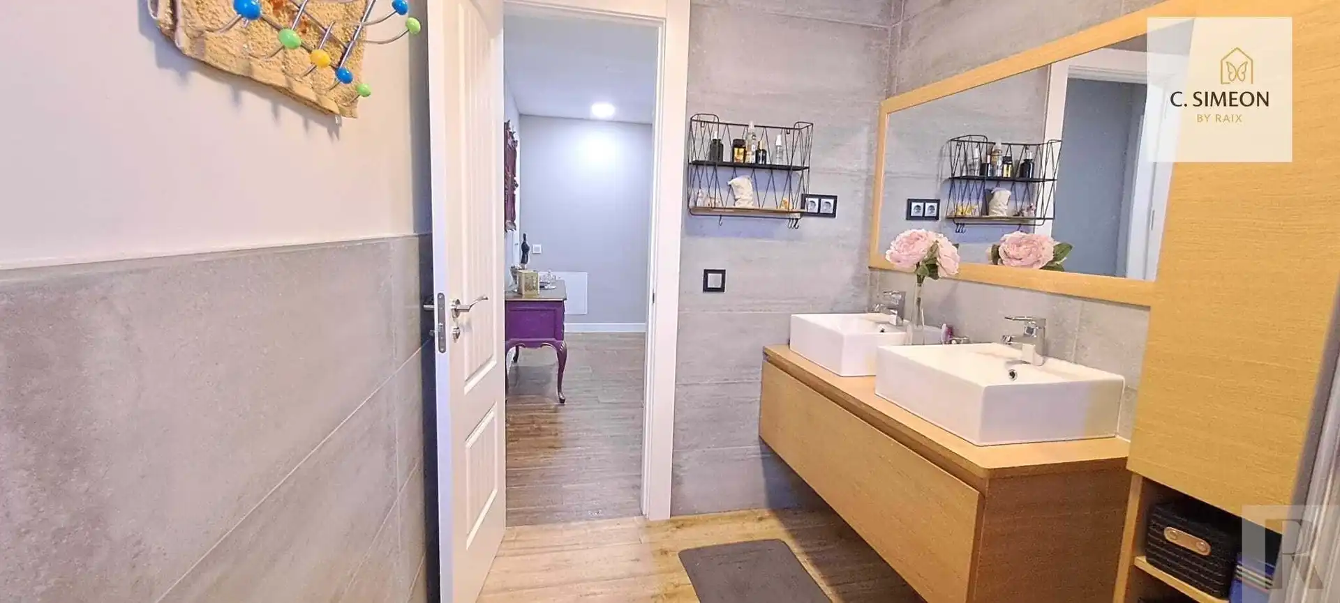 Bany de Casa adosada en venda en Villarejo de Salvanés amb Aire condicionat, Calefacció i Terrassa