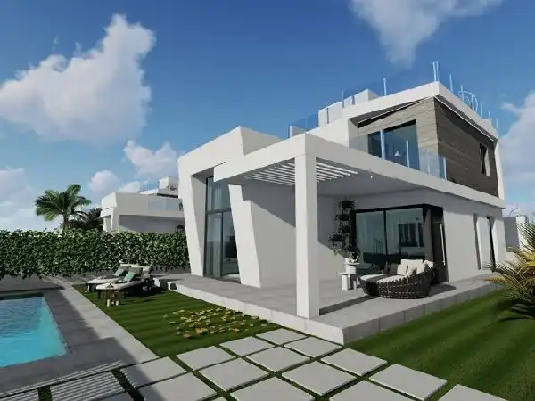 Detached house with pool for sale in Finestrat Pueblo