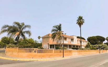 Exterior view of House or chalet for sale in Aljaraque  with Air Conditioner, Private garden and Terrace