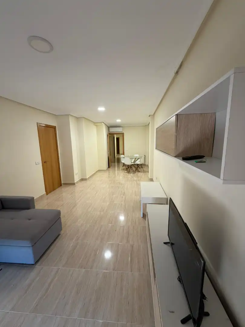 Sala de estar de Piso en venta en Puertollano con Calefacción, Trastero y Amueblado