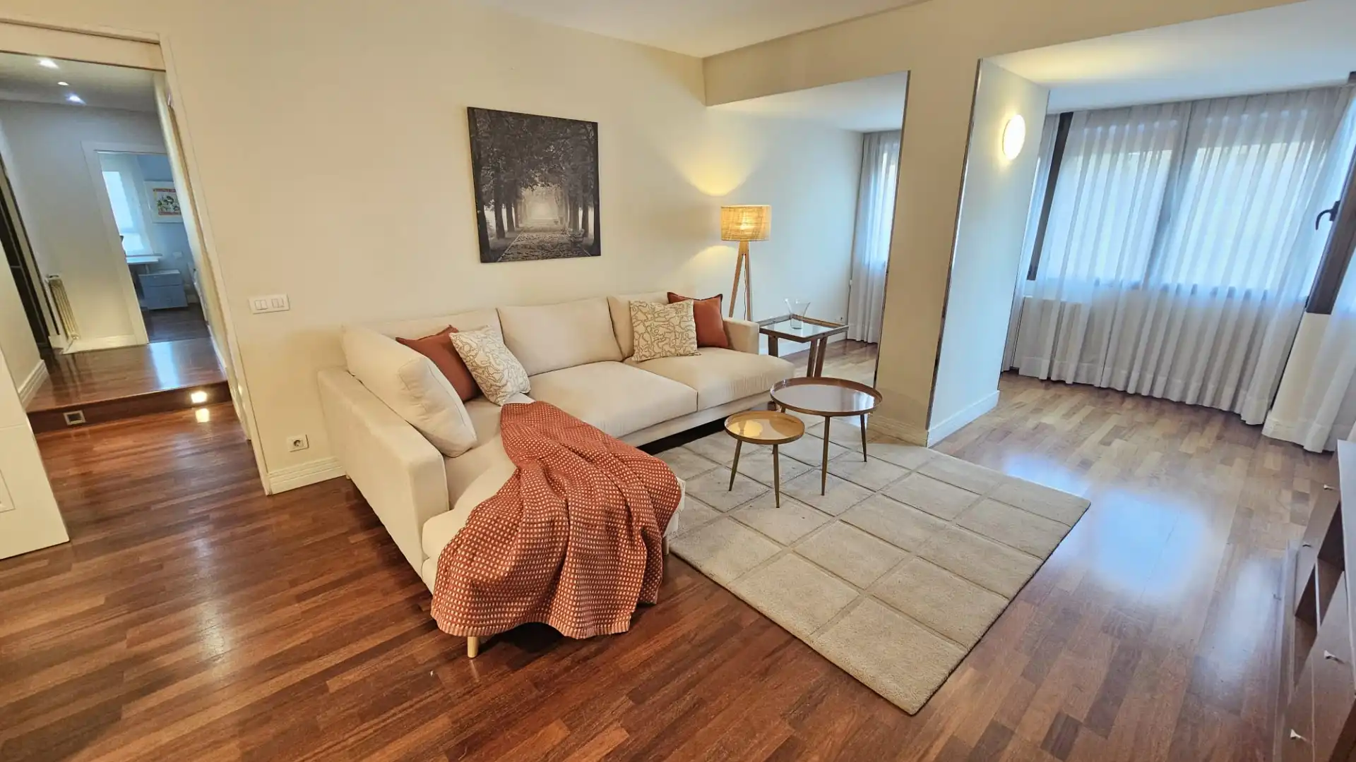 Sala de estar de Piso en venta en Madrid con Aire acondicionado, Calefacción y Jardín privado