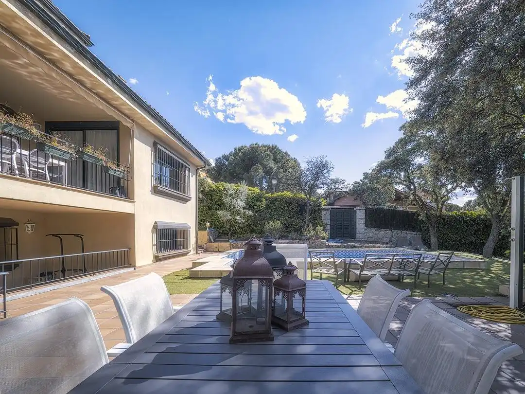 Terraza de Casa o chalet en venta en Torrelodones con Aire acondicionado, Calefacción y Jardín privado