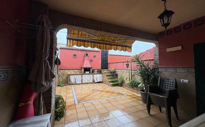 Terrace of Single-family semi-detached for sale in Algeciras  with Air Conditioner, Private garden and Terrace