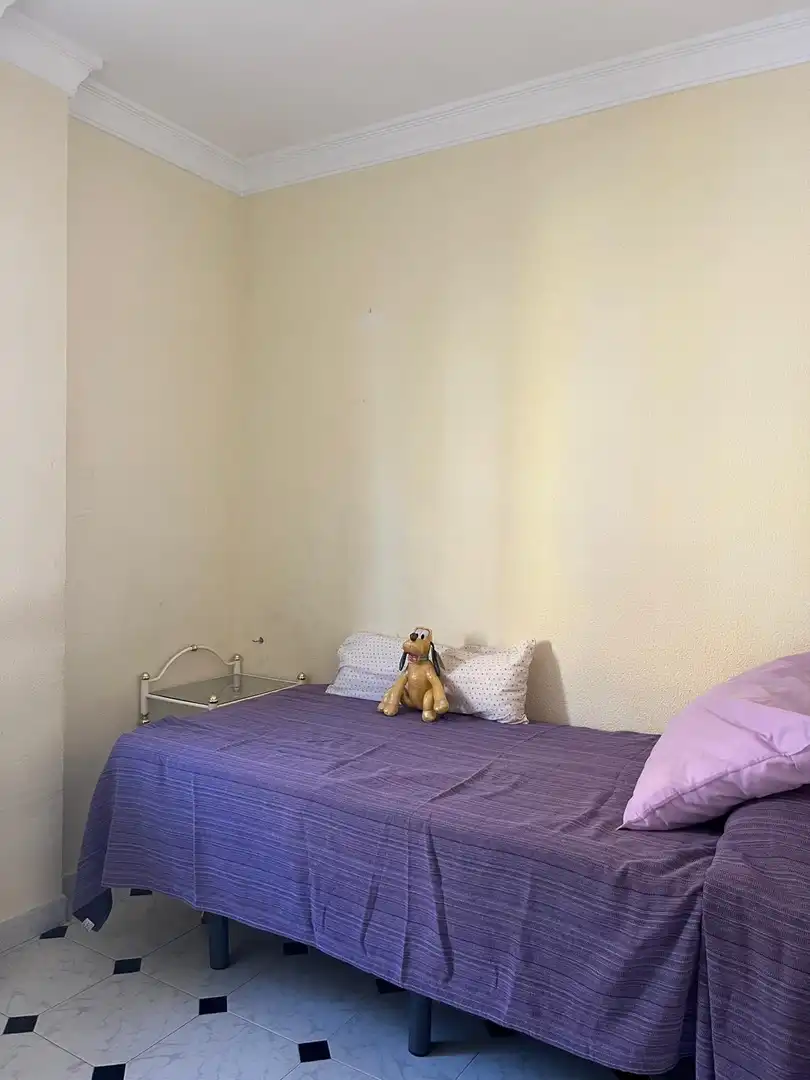 Bedroom of Flat for sale in Málaga  with Terrace and Furnished