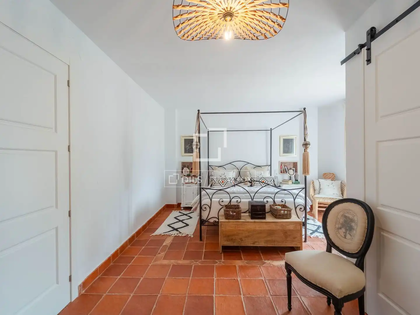 Bedroom of Houses for rent in L'Eliana  with Air Conditioner, Heating and Private garden