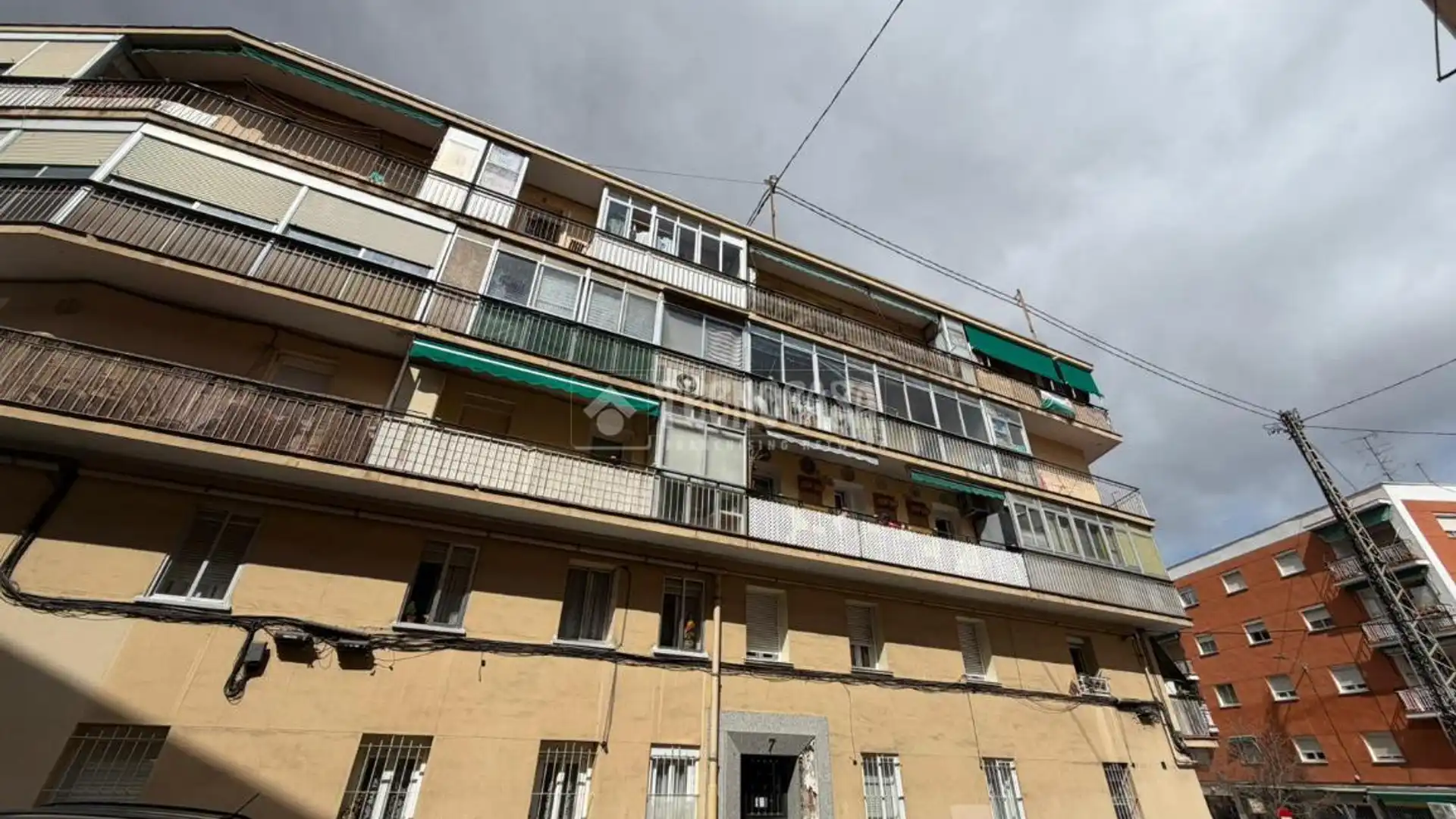 Vista exterior de Piso en venta en  Madrid Capital con Aire acondicionado, Calefacción y Terraza