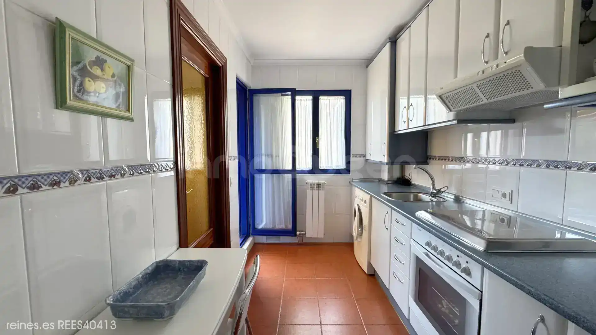 Cuina de Casa adosada en venda en Comillas (Cantabria) amb Calefacció, Jardí privat i Terrassa