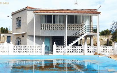 Exterior view of House or chalet for sale in Crevillent  with Terrace and Swimming Pool