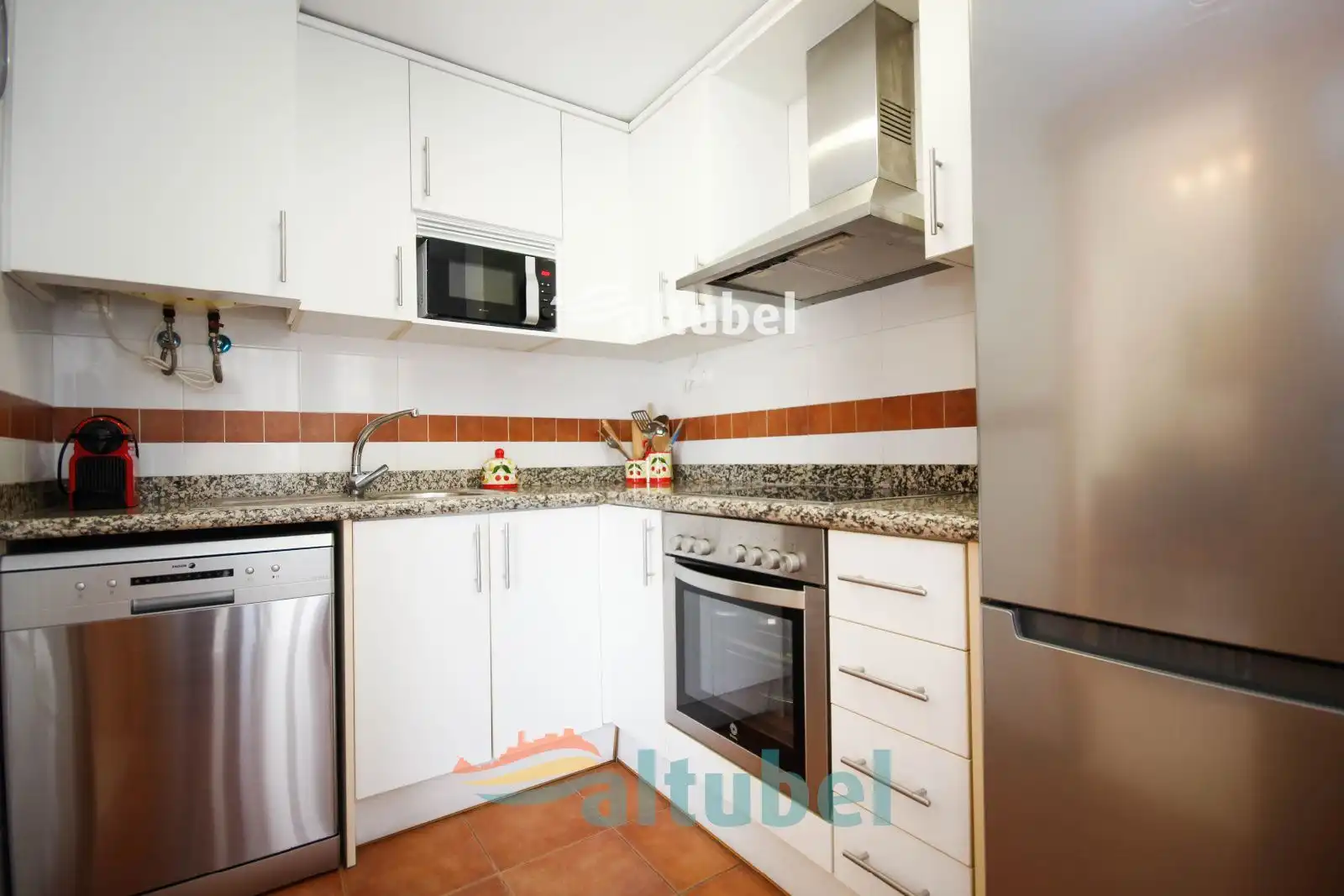 Kitchen of Apartments for sale in Peñíscola / Peníscola  with Air Conditioner, Swimming Pool and Community pool