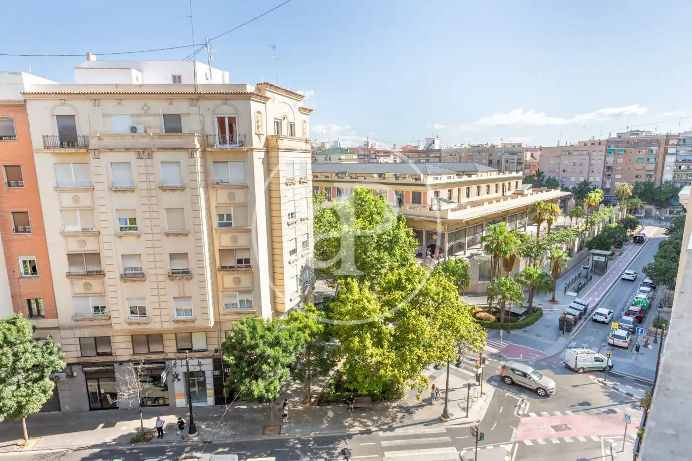 Vista exterior de Pis de lloguer en Valencia amb Aire condicionat i Moblat