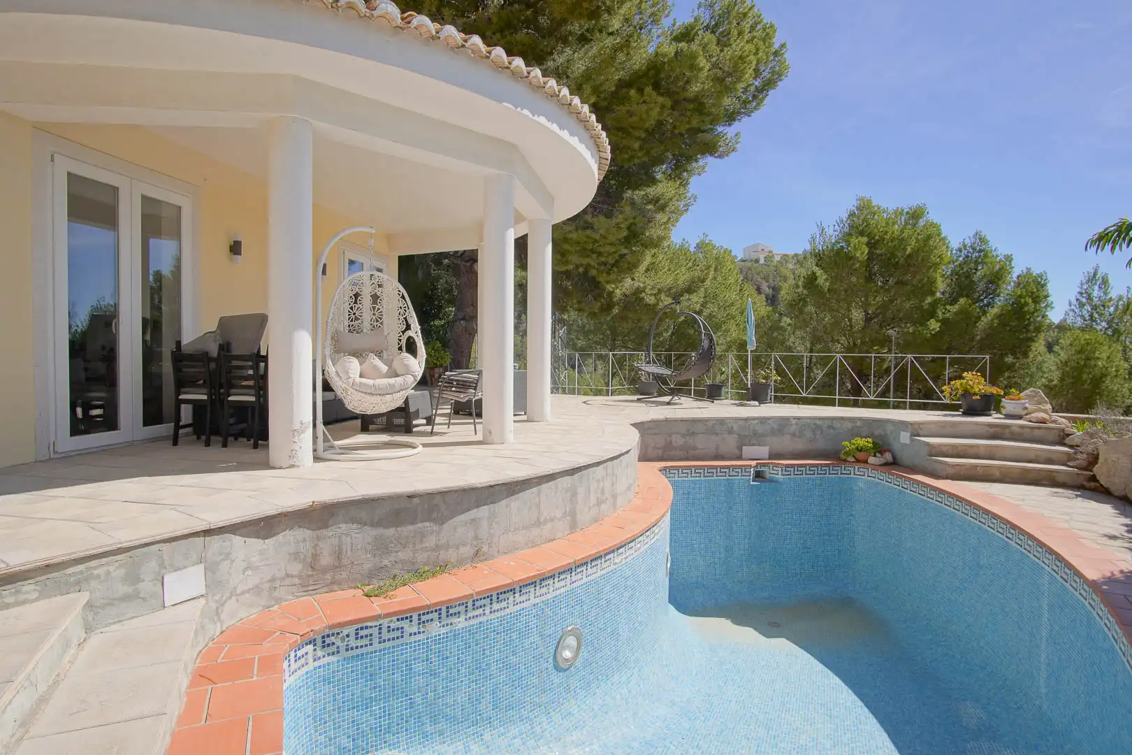 Swimming pool of Houses for sale in Altea  with Private garden, Terrace and Balcony