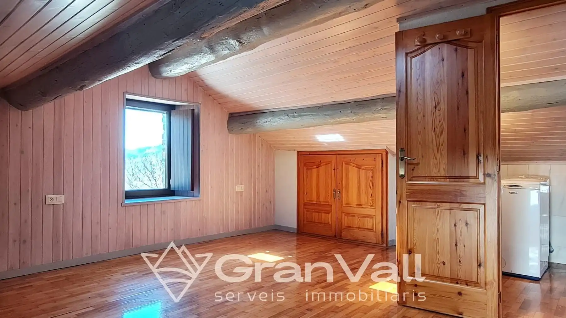 Sala d'estar de Casa adosada en venda en Fontanals de Cerdanya amb Calefacció