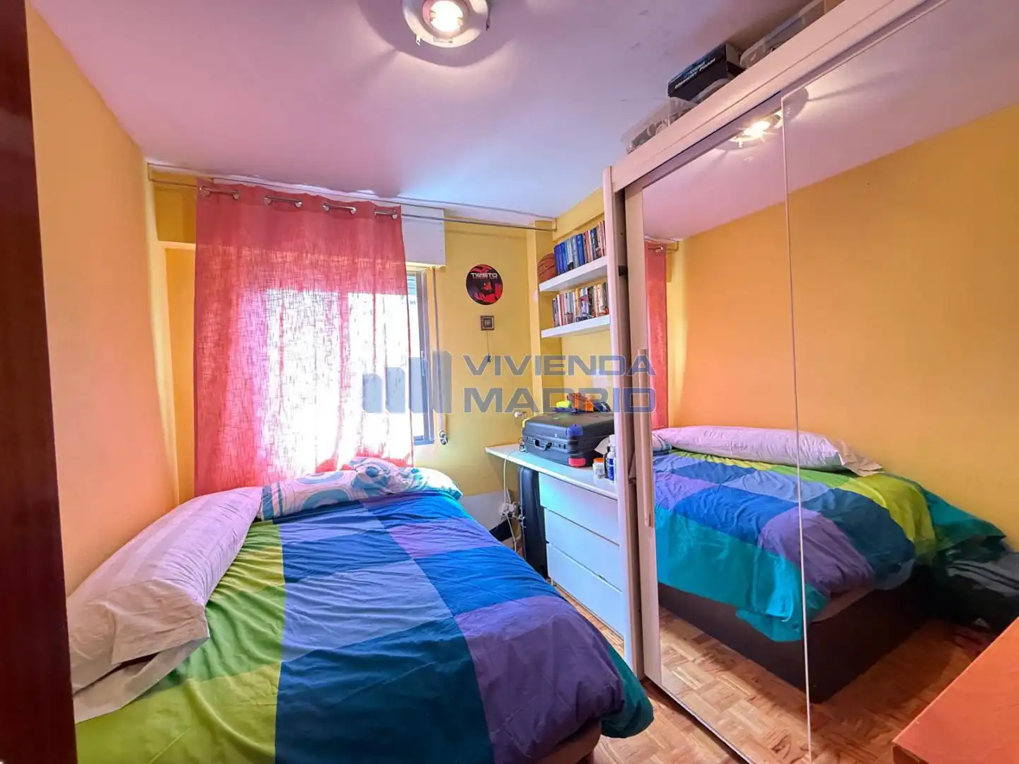 Schlafzimmer von Wohnung zum Verkauf in Móstoles mit Klimaanlage, Terrasse und Abstellraum