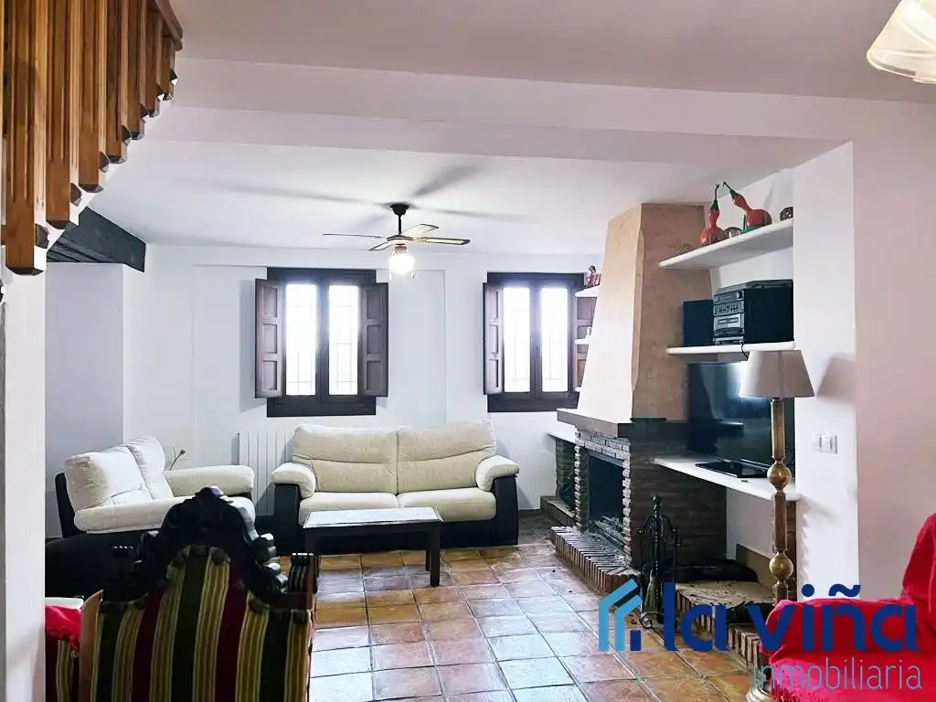 Sala de estar de Casa o chalet en venta en Málaga con Jardín privado, Terraza y Trastero