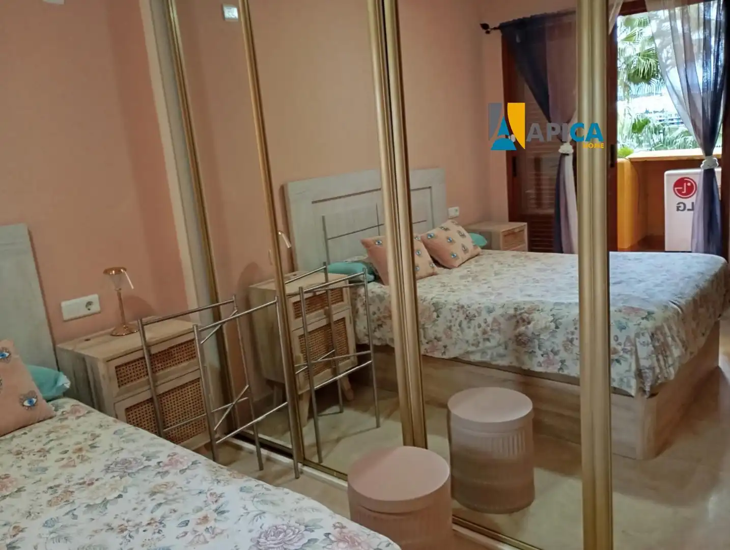 Bedroom of Flat for sale in Manilva  with Air Conditioner, Swimming Pool and Furnished