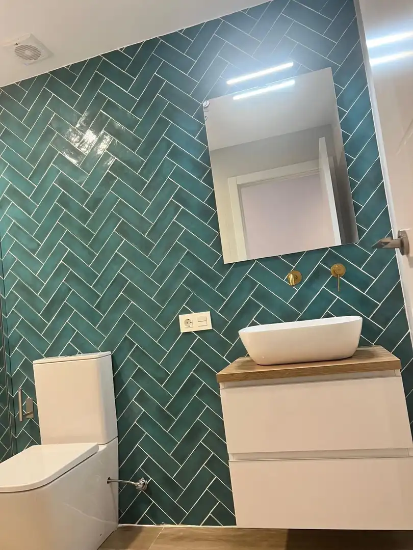 Bany de Estudi de lloguer en Málaga amb Aire condicionat, Calefacció i Parquet