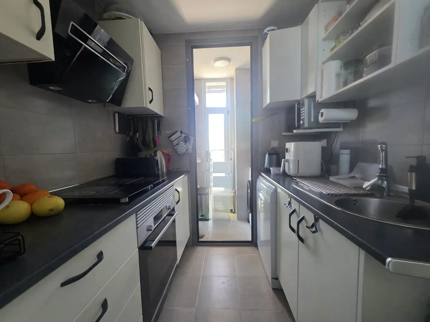 Küche von Maisonette zum Verkauf in El Verger mit Klimaanlage, Privatgarten und Terrasse