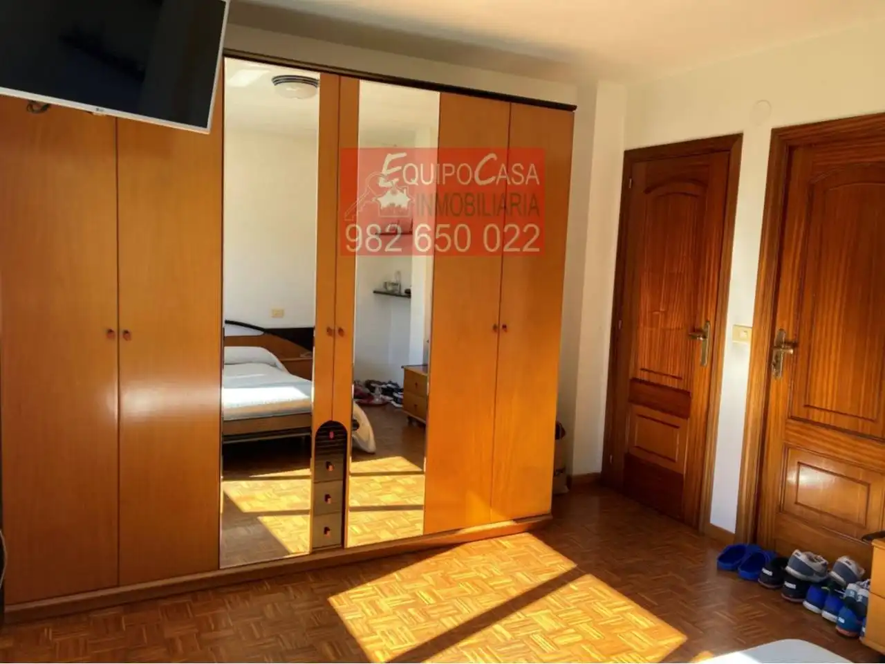 Bedroom of Detached homes for sale in O Corgo    with Heating, Private garden and Parquet flooring