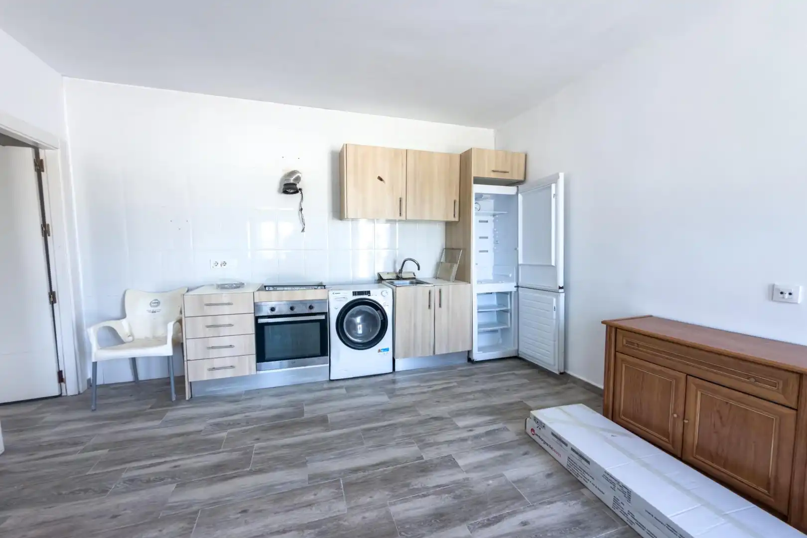 Cocina de Finca rústica en venta en San Javier con Aire acondicionado, Calefacción y Jardín privado