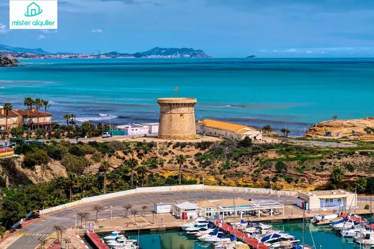 Vista exterior de Apartamento de alquiler en Mutxamel con Calefacción, Jardín privado y Terraza