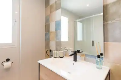 Baño de Casa adosada en venta en Benalmádena con Aire acondicionado, Calefacción y Jardín privado