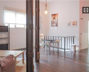 Exterior view of Flat to rent in  Madrid Capital  with Air Conditioner, Heating and Furnished