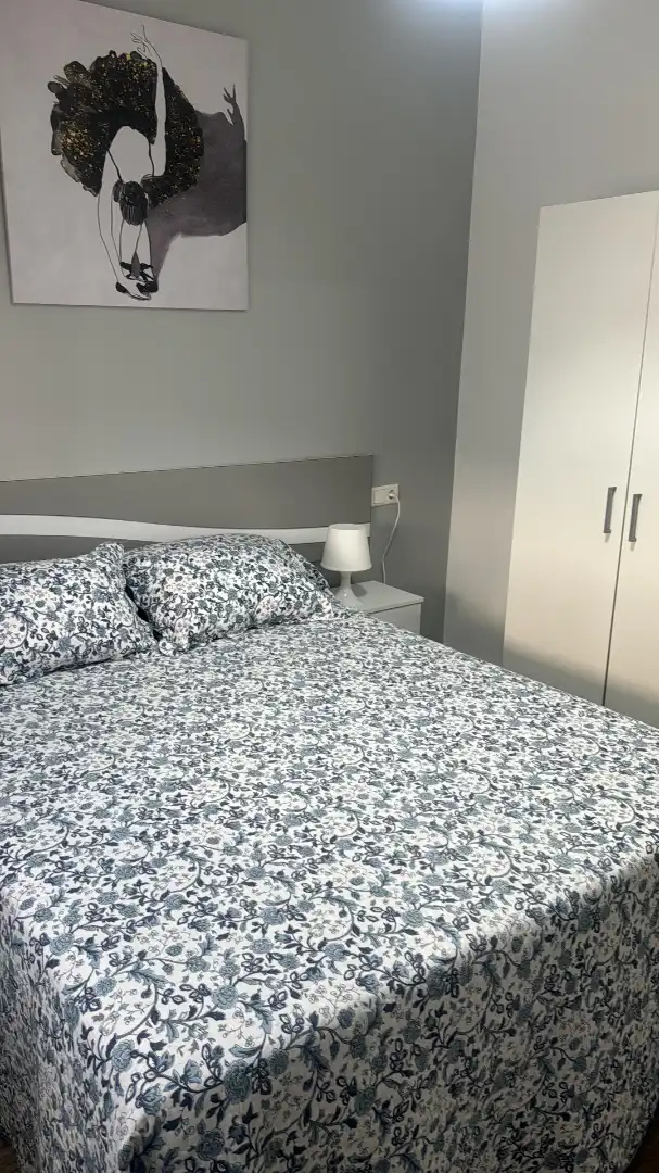 Bedroom of Apartments for rent in Málaga  with Air Conditioner, Terrace and Furnished