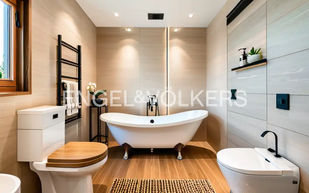 Baño de Finca rústica en venta en Olaberria con Aire acondicionado, Calefacción y Jardín privado