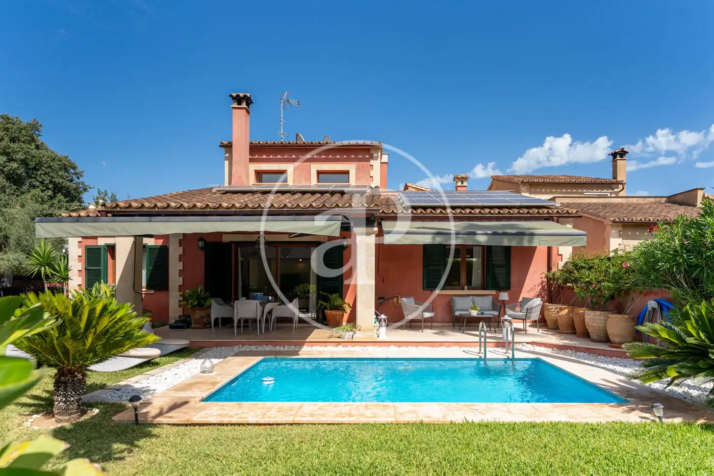 Exterior view of Detached homes for sale in Calvià  with Air Conditioner, Heating and Private garden