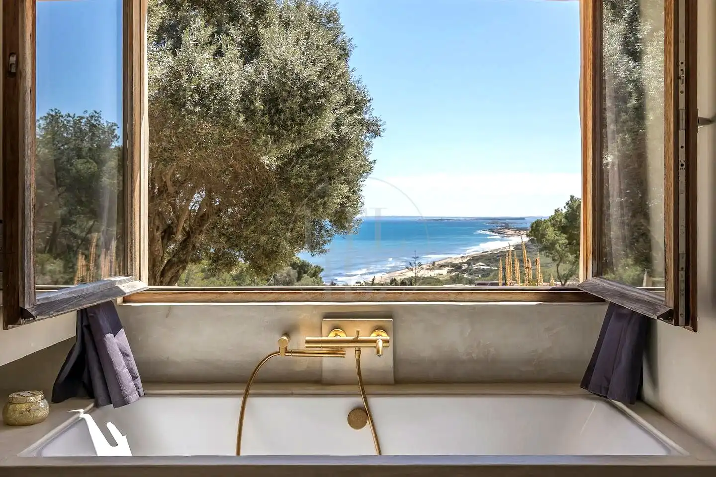 Schlafzimmer von Haus oder Chalet zur Miete in Sant Josep de sa Talaia mit Klimaanlage, Privatgarten und Schwimmbad