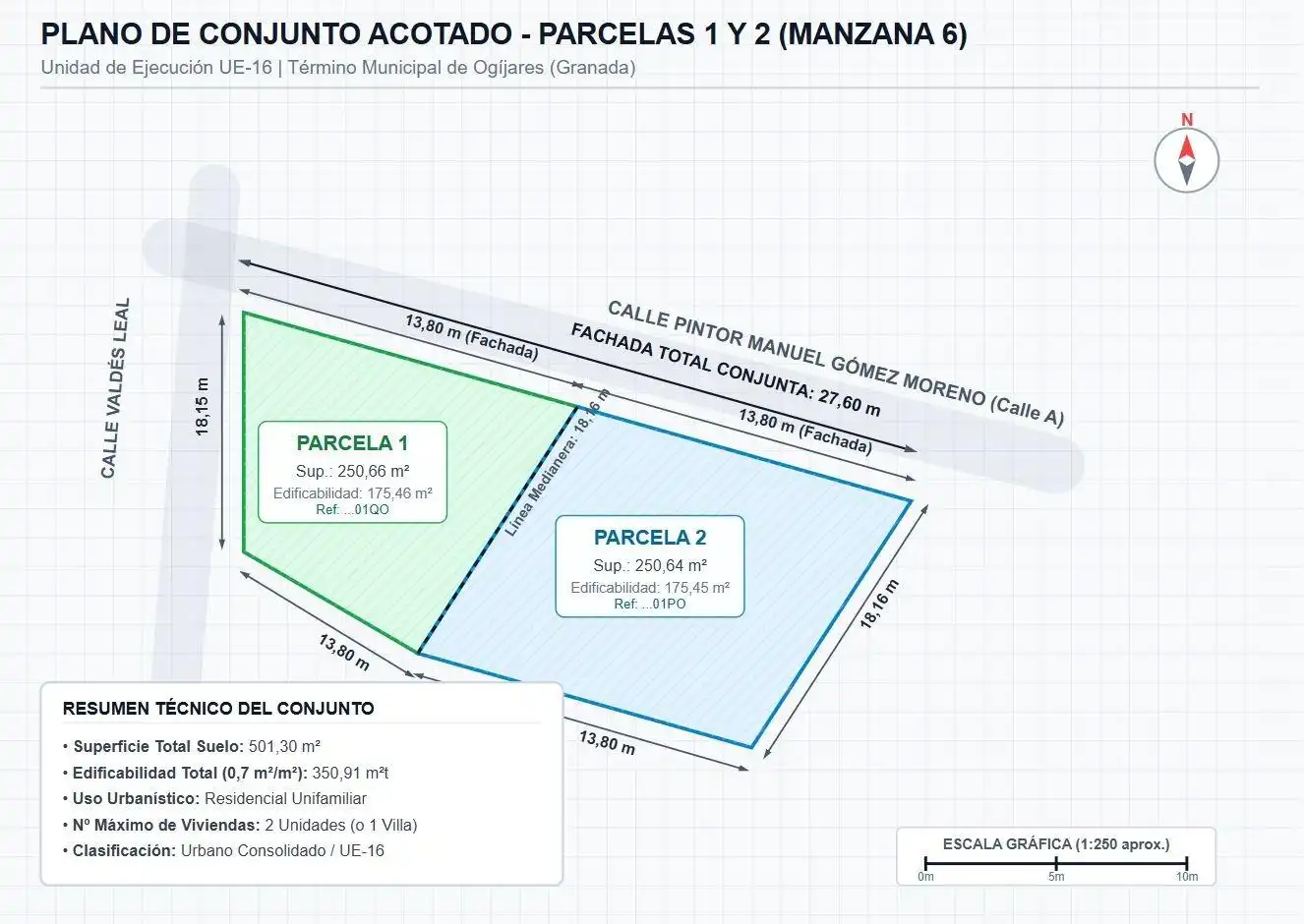 Wohnbaugrundstück zum Verkauf in Calle PINTOR MANUEL GOMEZ MOREN, imagen 12