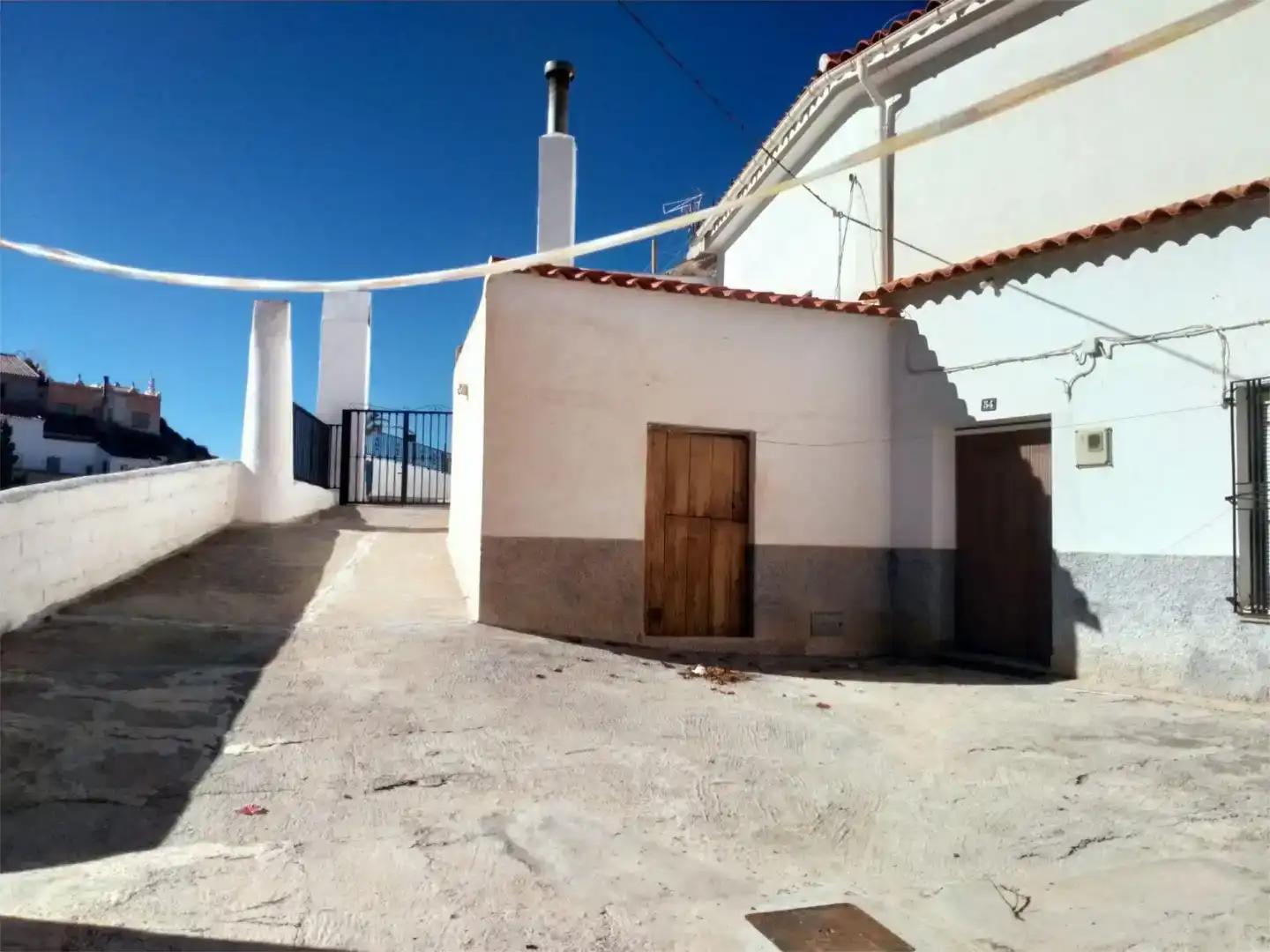 Vista exterior de Piso en venta en Benamaurel con Amueblado