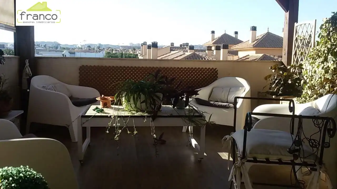 Terraza de Casa adosada en venta en Murcia con Aire acondicionado, Calefacción y Jardín privado