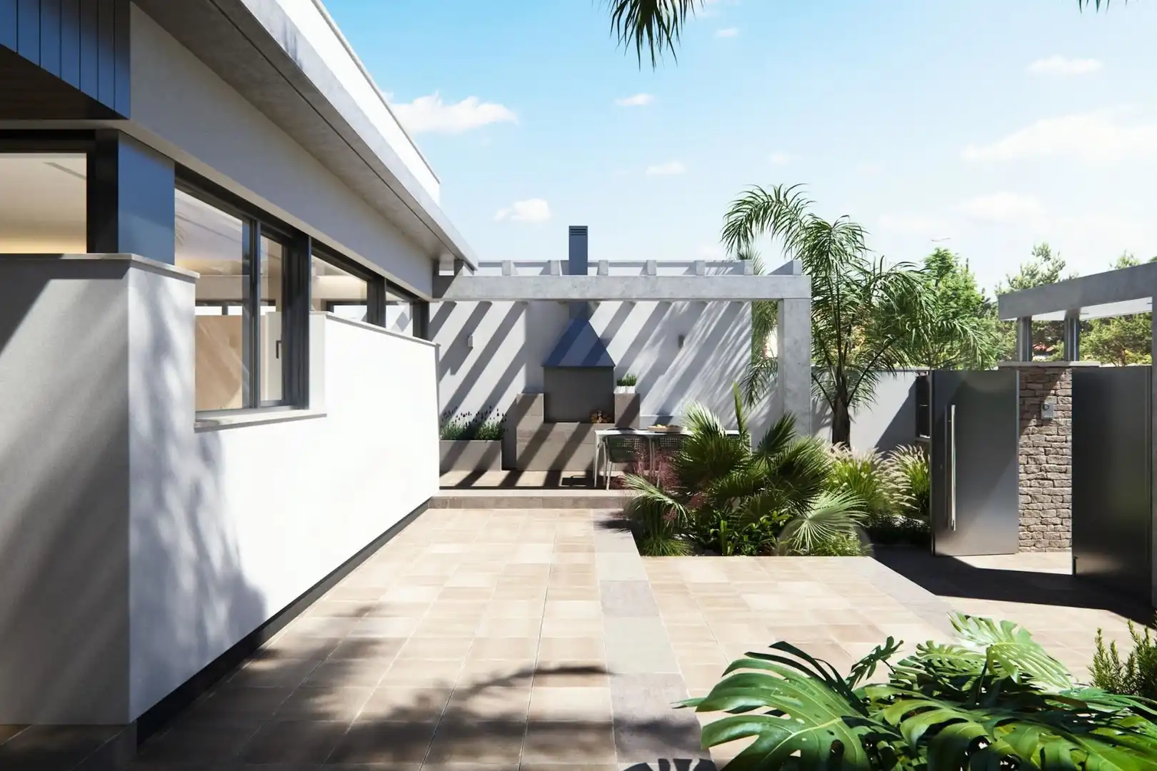 Terraza de Casa o chalet en venta en San Javier ciudad