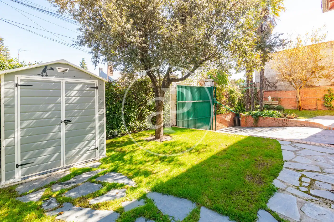 Garden of Houses for sale in Madrid  with Air Conditioner, Heating and Private garden