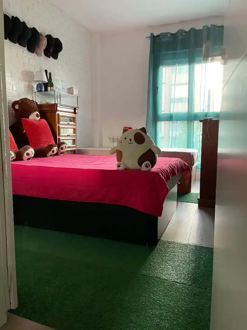 Schlafzimmer von Wohnungen zur Miete in Talamanca de Jarama mit Klimaanlage, Parkett und Abstellraum