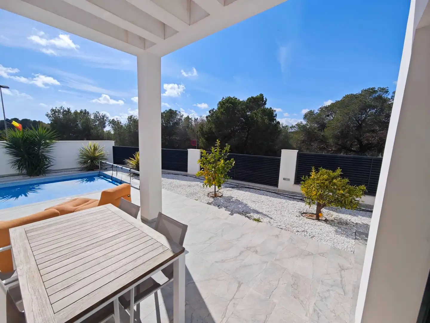 Terraza de Casa o chalet en venta en Pilar de la Horadada con Calefacción, Jardín privado y Terraza
