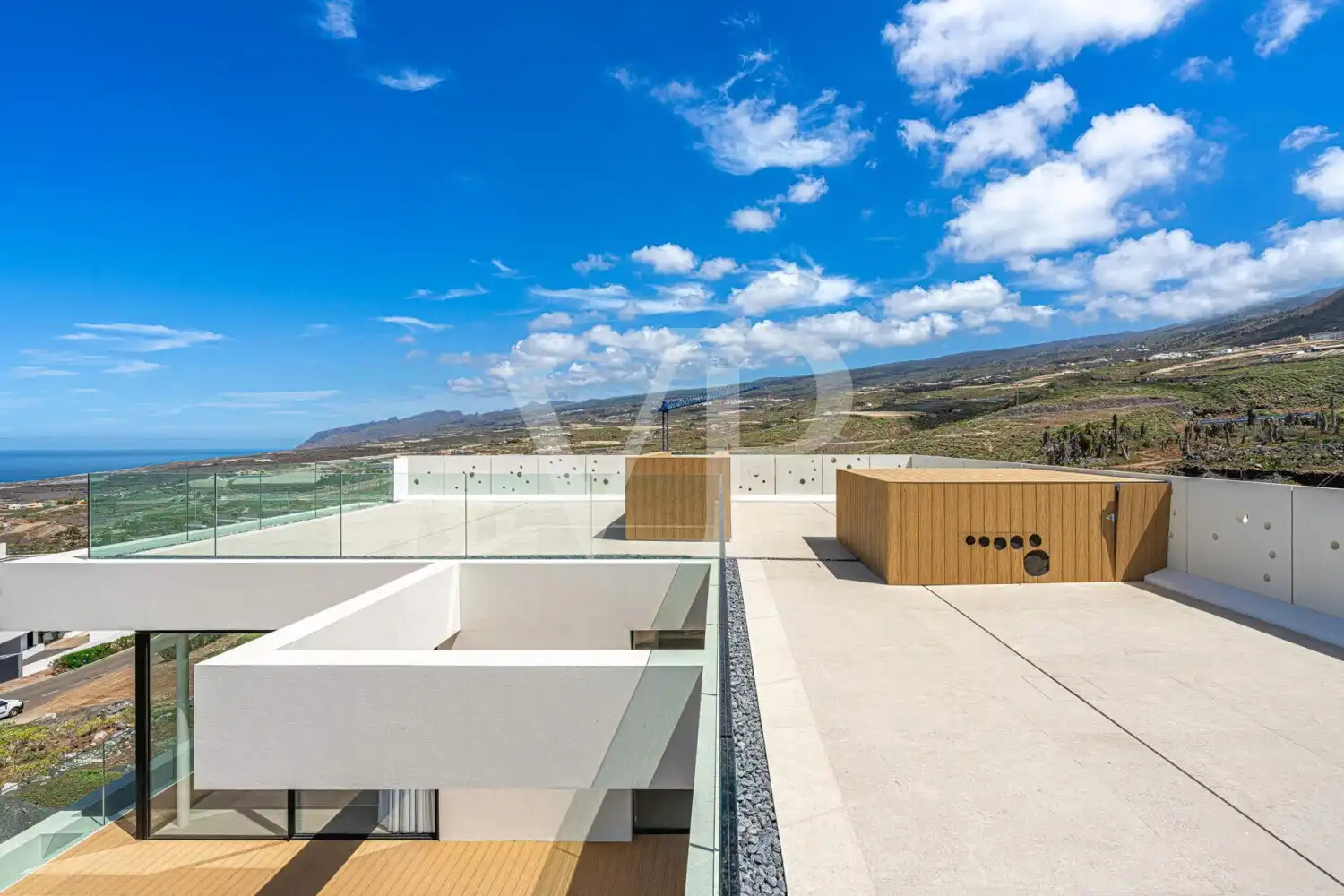 Terrasse von Haus oder Chalet zum Verkauf in Guía de Isora mit Klimaanlage, Terrasse und Sauna