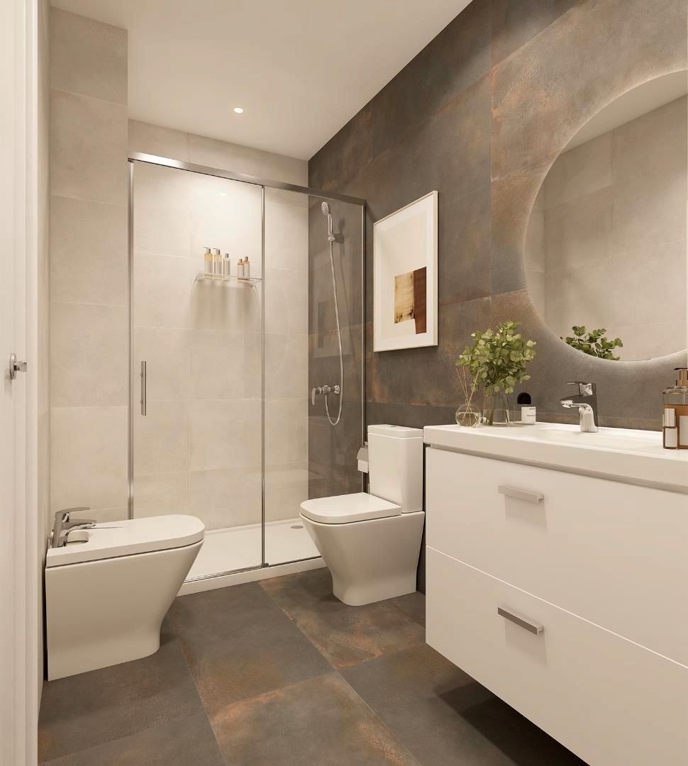 Bathroom of Attic for sale in  Madrid Capital  with Air Conditioner, Heating and Terrace