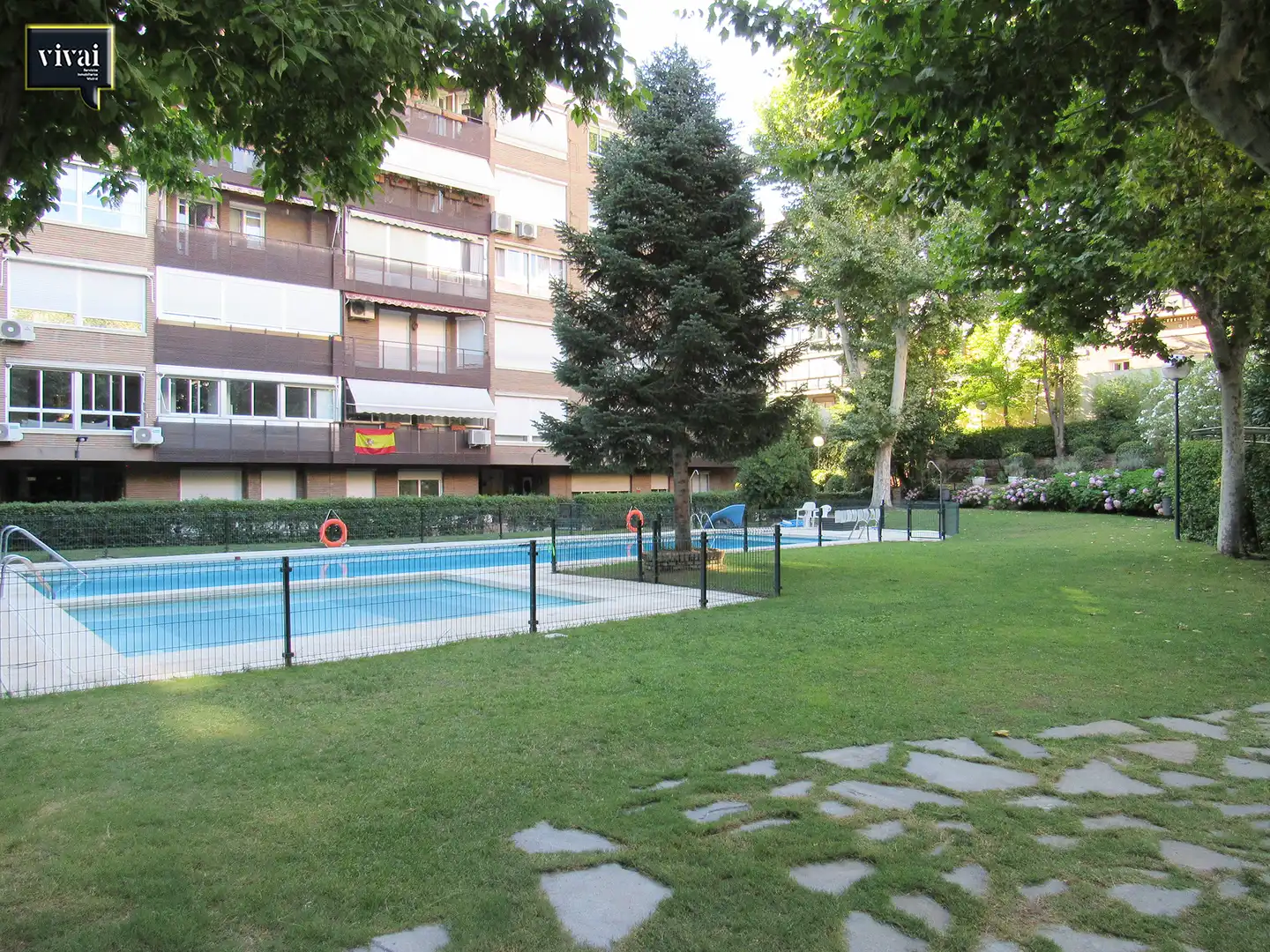 Piscina de Piso en venta en Madrid con Aire acondicionado, Calefacción y Parquet