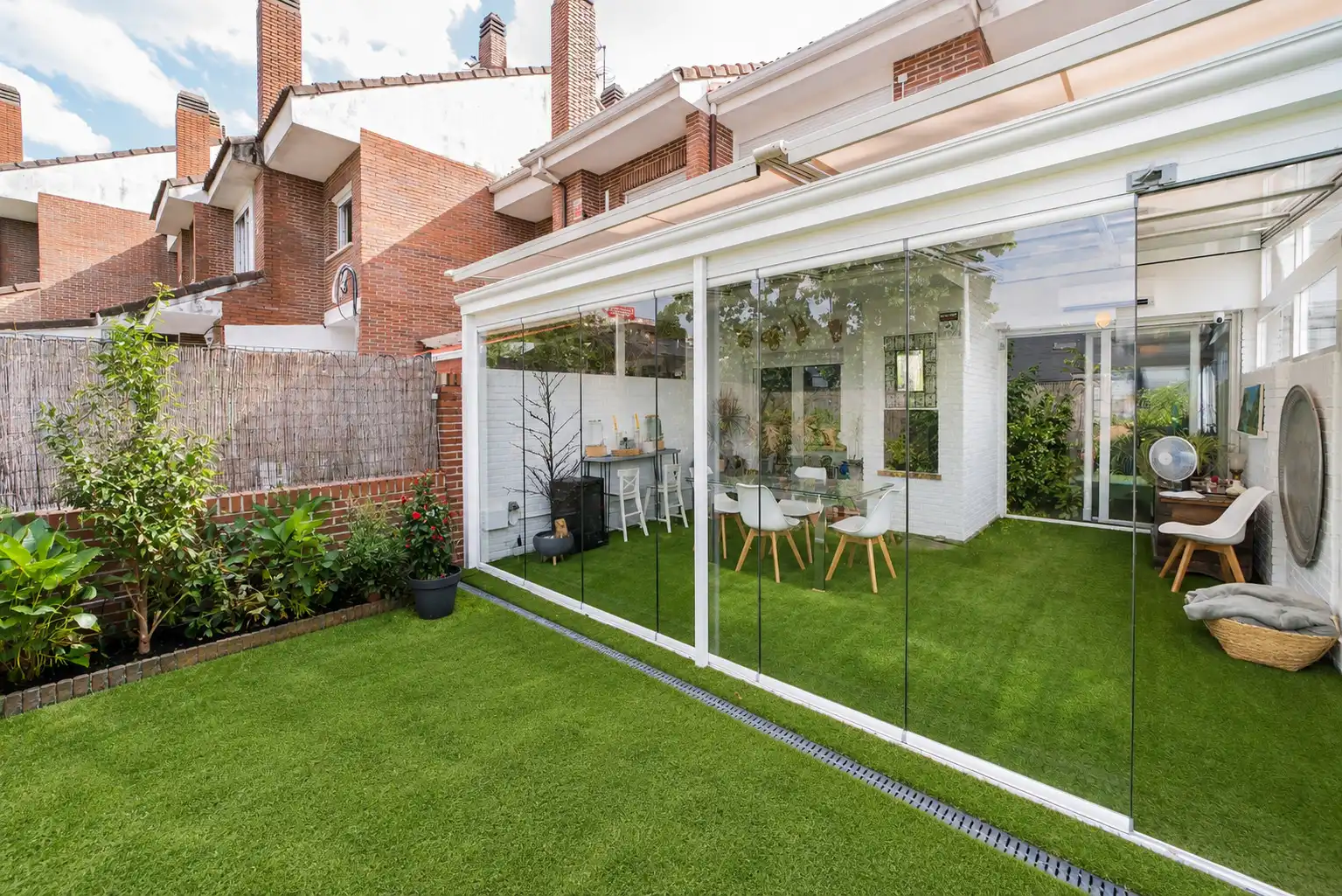 Terraza de Casa adosada en venta en Las Rozas de Madrid