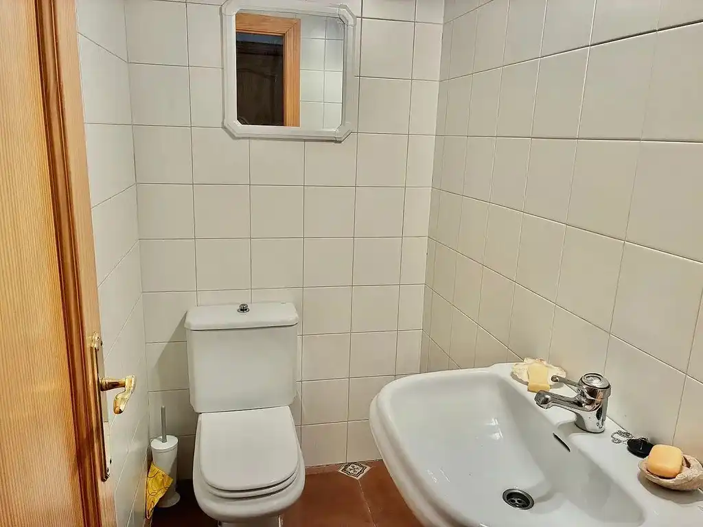 Baño de Casa o chalet en venta en El Barco de Ávila  con Calefacción, Jardín privado y Terraza