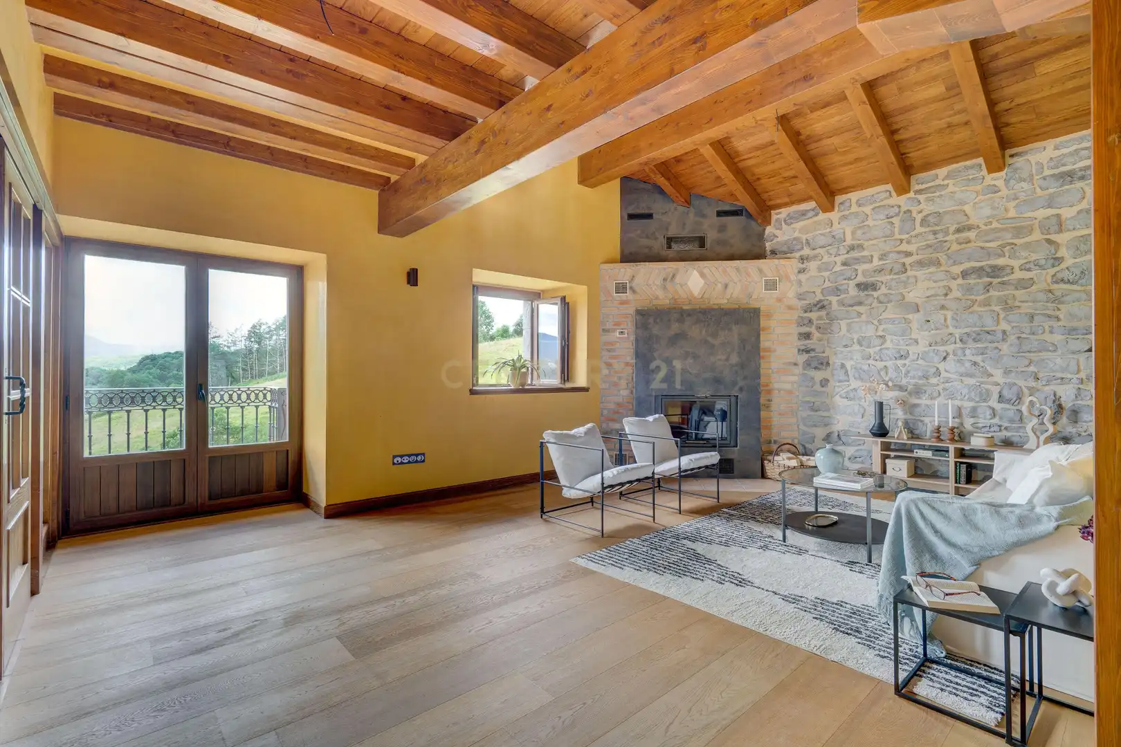 Sala d'estar de Casa o xalet en venda en Larraun