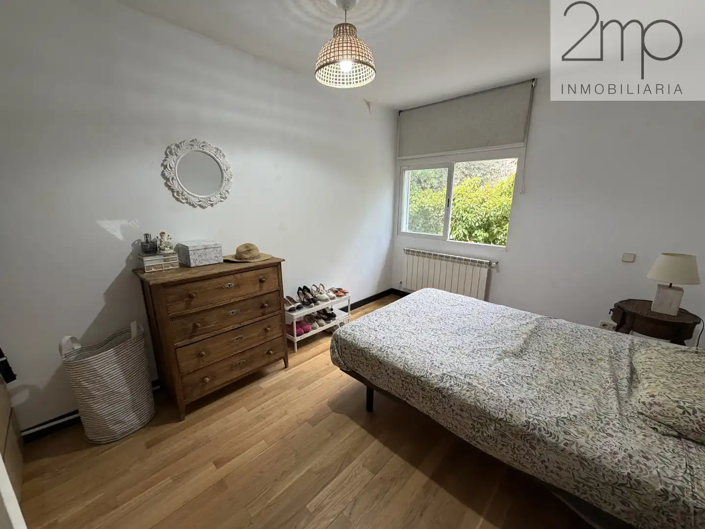 Schlafzimmer von Haus oder Chalet zur Miete in Manzanares El Real mit Heizung, Privatgarten und Parkett