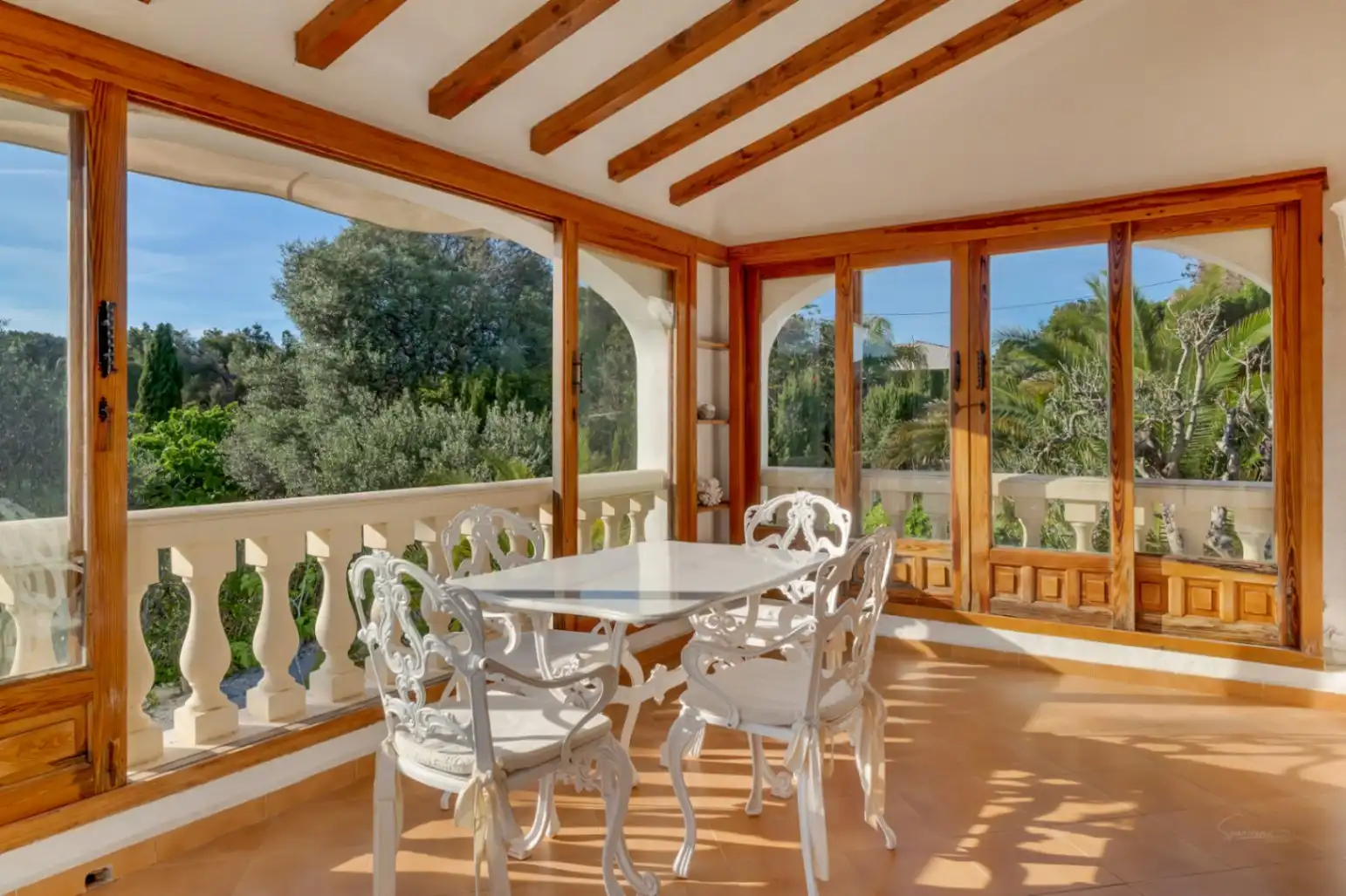 Terrace of Houses for sale in Jávea / Xàbia  with Air Conditioner, Heating and Private garden
