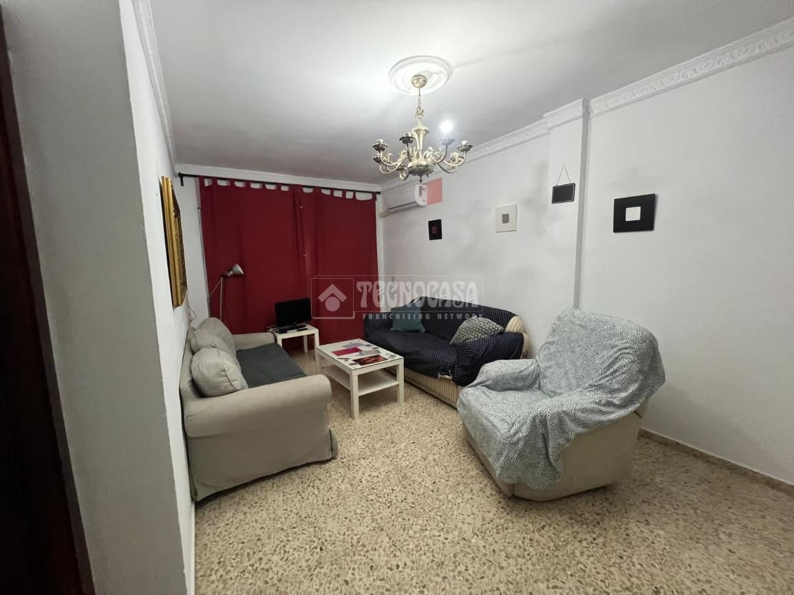 Sala de estar de Piso en venta en  Sevilla Capital con Aire acondicionado